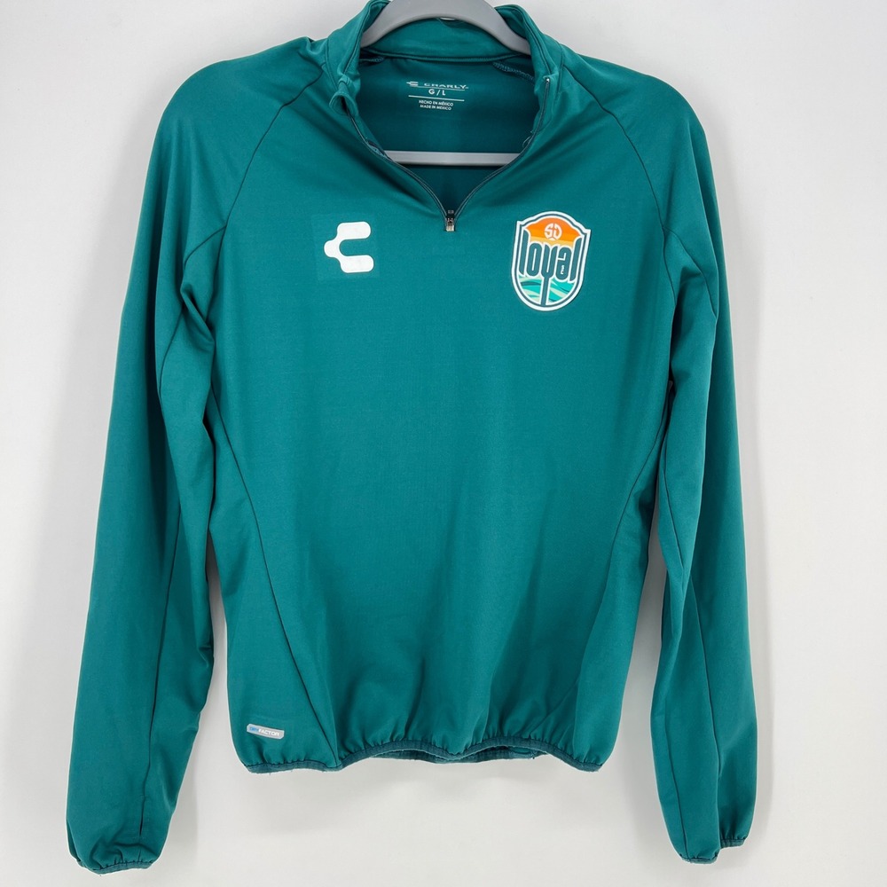 Loyal Teal Quarter-Zip Training Jersey